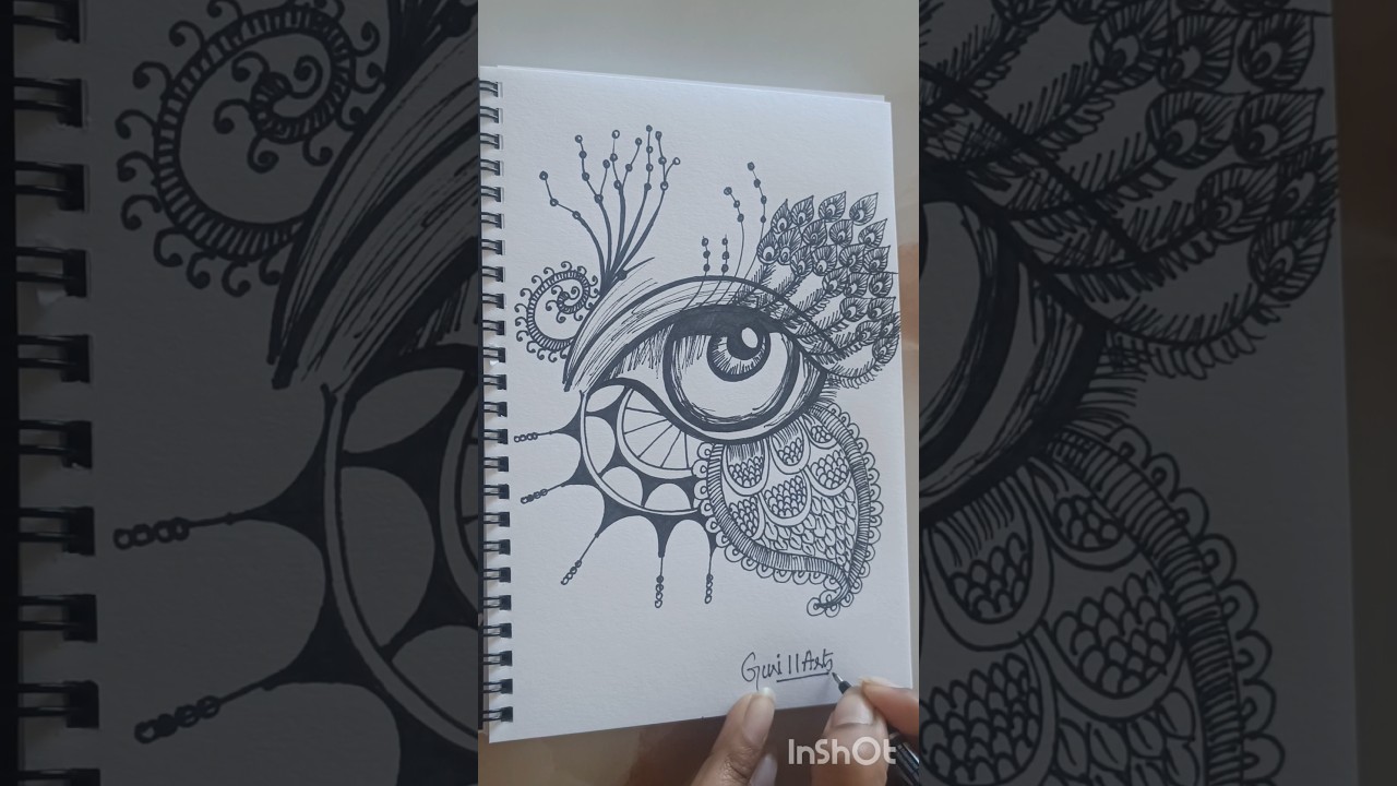 eye fantasy drawing