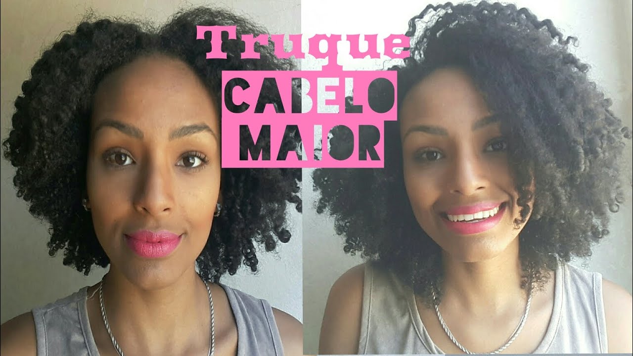 Como fazer o cabelo parecer maior