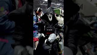 Dance dance dance! Reaper throwing down at @IGFestUK #i71 w/ Steanside! #overwatch #gaming #dance