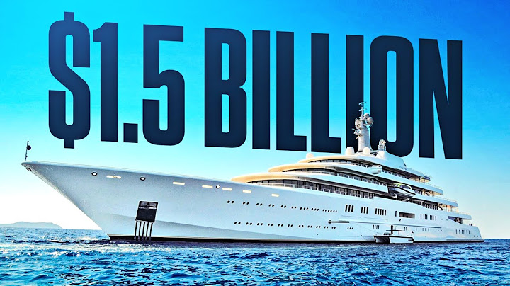Top 3 Most Expensive Yachts In The World