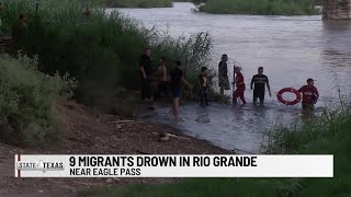 State of Texas:  Screaming for help; river risk rises for migrants trying to reach south Texas
