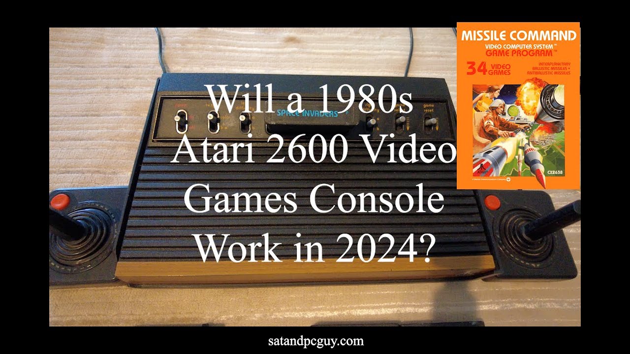 Retro Gaming Atari 2600 Missile Command - YouTube