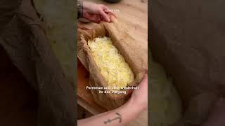 Kartoffel-Balsamico-Torte aus dem Ofen – knusprig geschichtet 🥔 #shorts