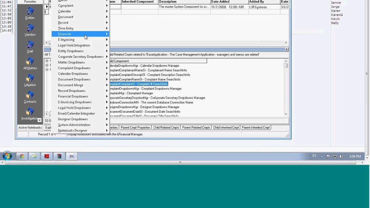 LawManager Developer - Configuring LM Pro Report Forms
