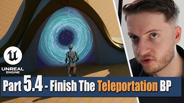 Create a Portal in UE5 | Finishing Teleport Blueprints | Unreal and Blender Tutorial Series Part 5.4