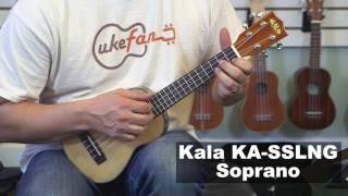 Kala Ka-Sslng Longneck Soprano Uke Demo Red River Valley