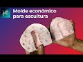 Como hacer un molde de silicon economico (ahorrando material)  TUTORIAL GRATUITO