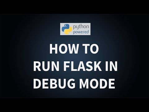 How to run Flask in Debug mode!