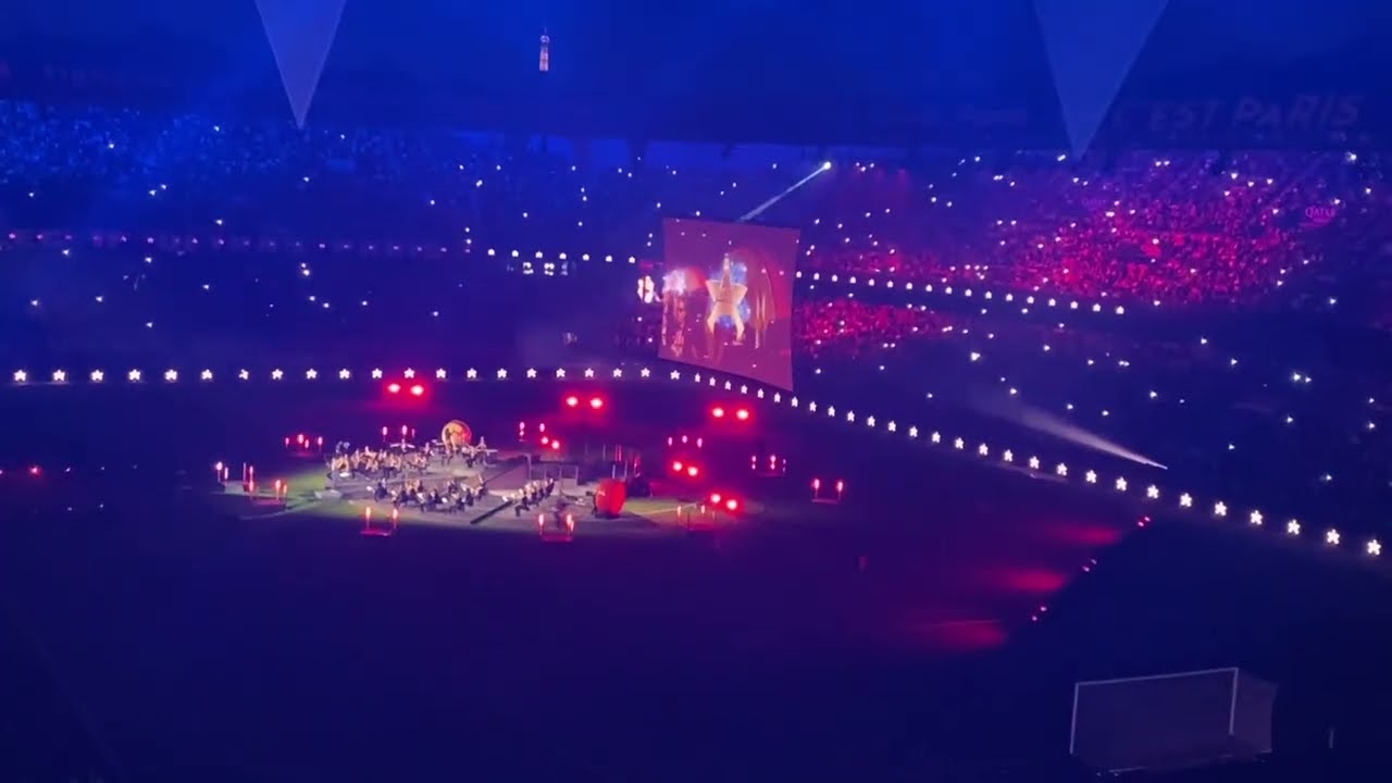 PSG Champion 2023-2024 fête au parc des princes