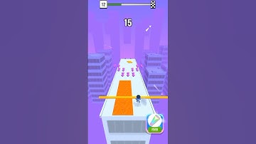 Roof Rails Gameplay Walkthrough (Android,iOS) #shorts