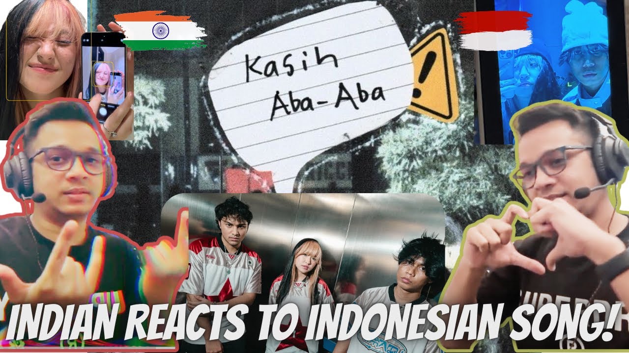My FAVOURITE INDONESIAN Song!! | Naykilla, Tenxi & Jemsii - Kasih Aba-Aba (MV INDIAN Reaction )