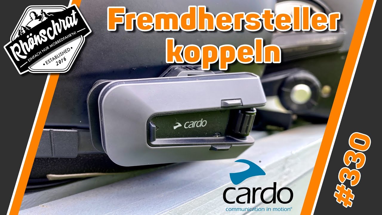 Cardo - Bluetooth Kopplung mit anderen Herstellern | Cardo mit Sena koppeln | 