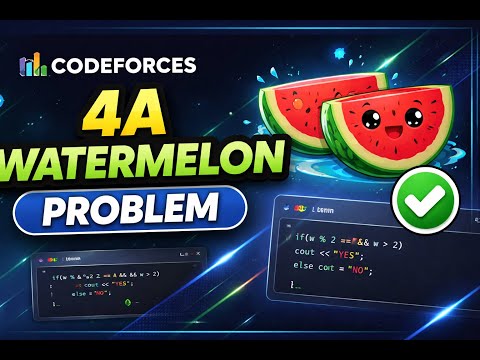 CodeForces 4A Watermelon Problem
