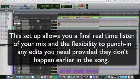 Printing a Mix (Pro Tools Mixing Tutorial)