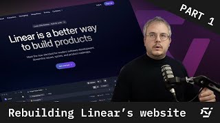 Part 1: Rebuilding Linear's Homepage with Next.js and Tailwind