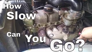 '61 Land Rover Series II -  Adjusting the Solex Carburetor and Ridiculously Slow Idling