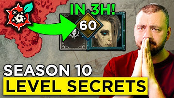 Season 10 Leveling is CRAZY - Torment 1 in 3 Hours - Diablo 4 Guides