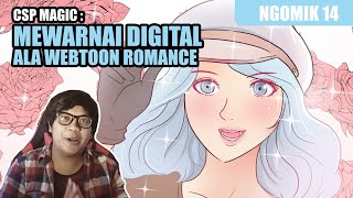 MEWARNAI DIGITAL ALA WEBTOON ROMANCE - AUTHOR WEBTOON NGOPI, YUK! screenshot 5
