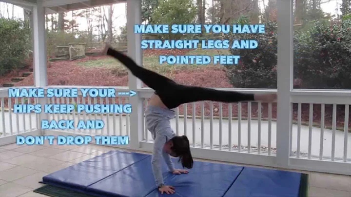 How to do a Gymnastics Bridge Kickover