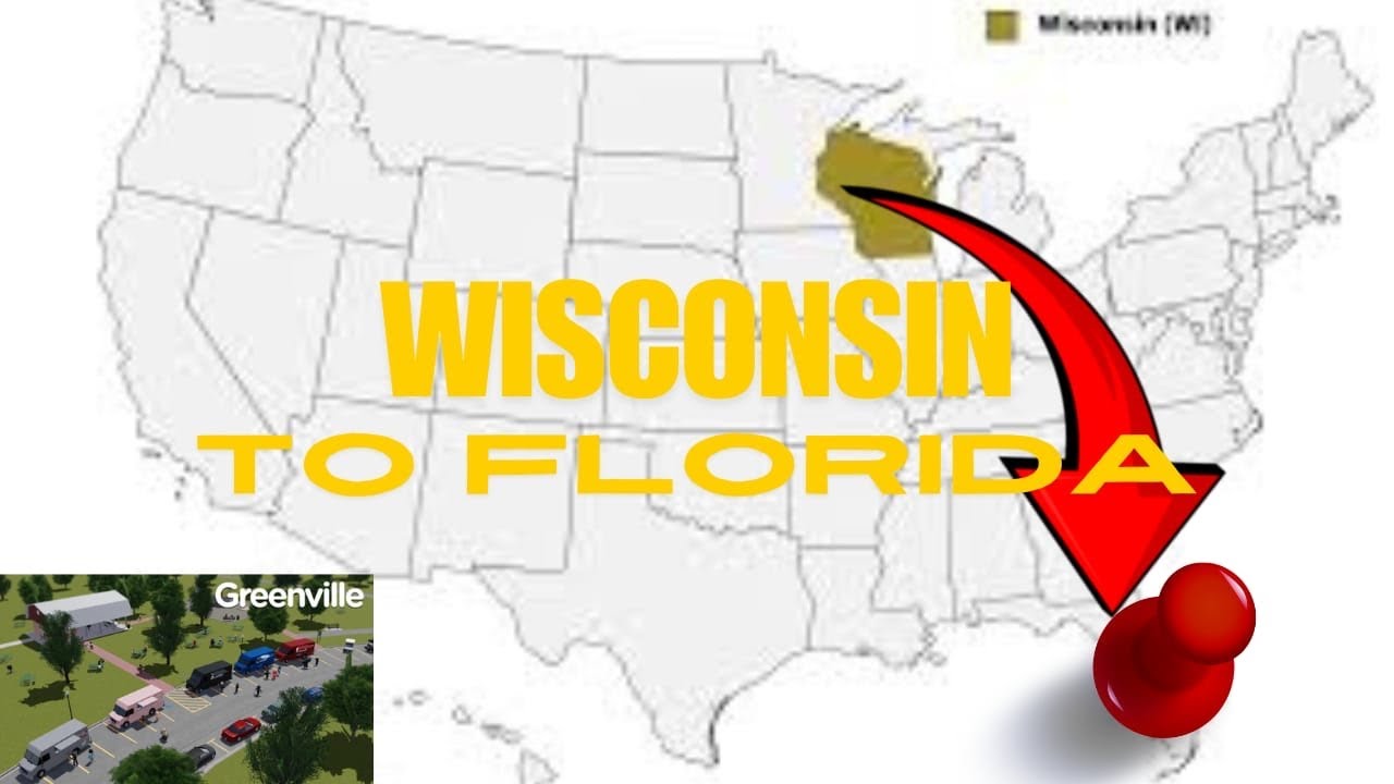 Wisconsin Fl Flight from Greenville Wisconsin to Pacifico Florida. - YouTube