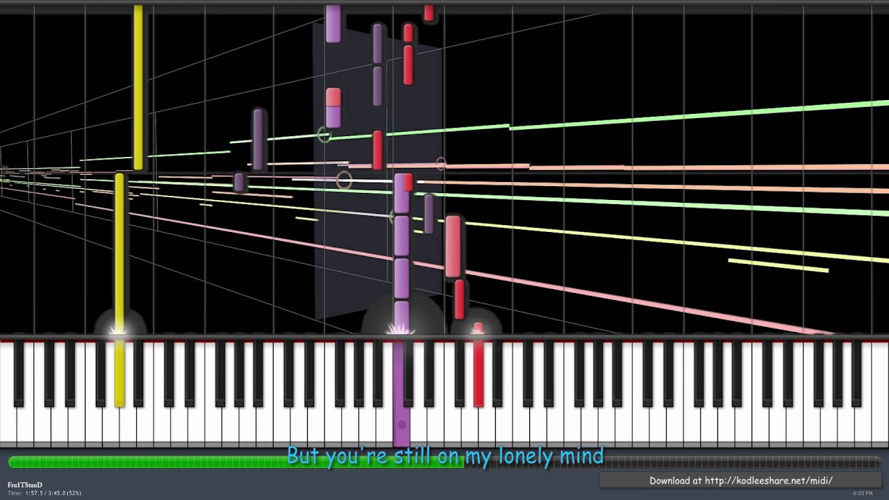 Here Without You - 3 Doors Down [MIDI]