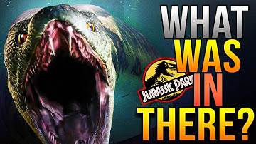 Wat stond er ECHT in het beperkte gedeelte van Jurassic World?