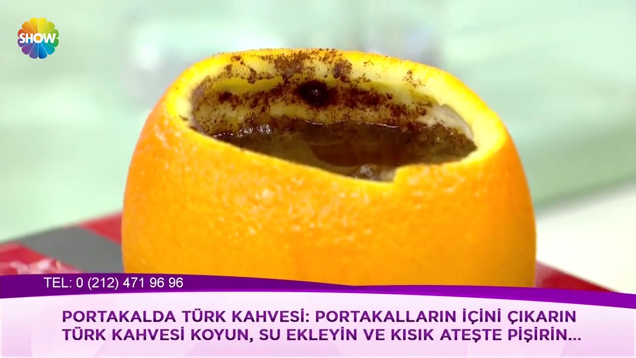 Portakalda Türk Kahvesi yapımı! YouTube