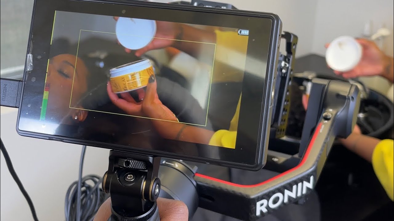 Behind the scenes of our first professional video shoot for Twelve12