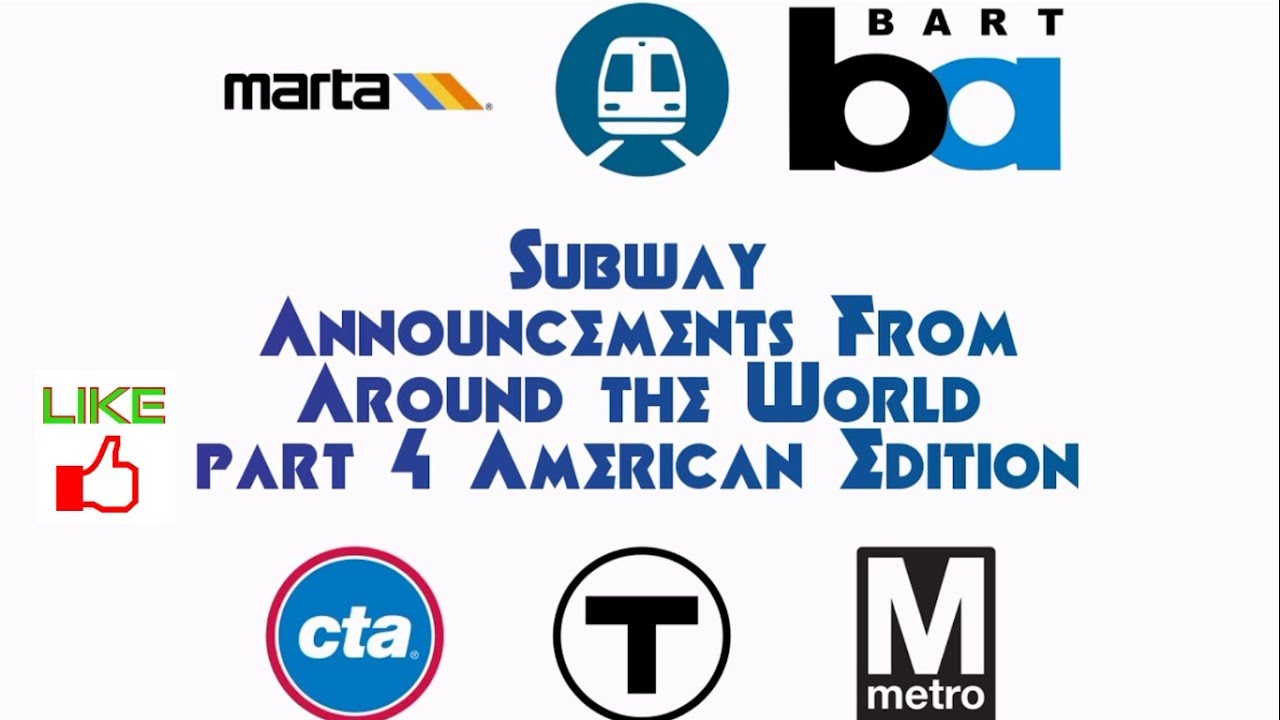 Subway Announcements From Around the World part 4 | American Edition