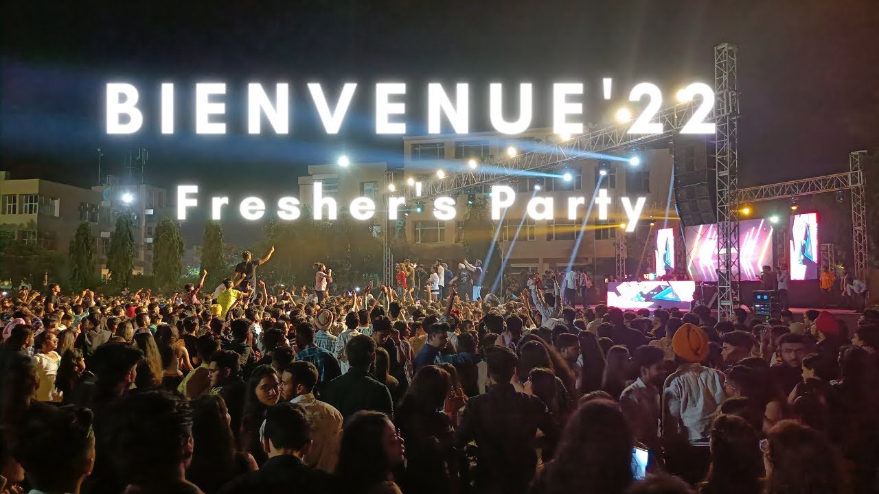 Bienvenue'22 Fresher's Party | Chitkara University Vlog | Bharat Bass |