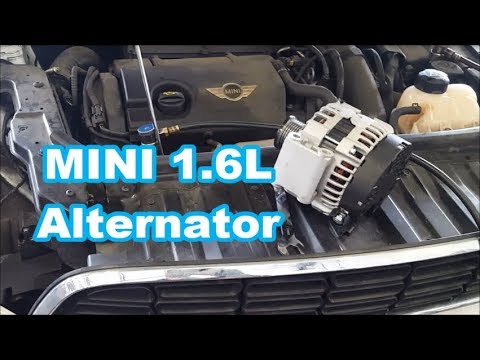mini-countryman-1.6l-alternator-replacement-fast-overview-1.6-engine-cooper-bmw