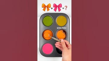 colorpalette/ Vibrant Color Mix: Green, Orange & Pink Shades Palette #colorpalette #artshorts