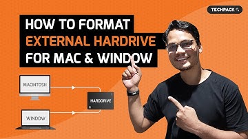 How to format external hard drive for Mac & Windows in Year 2020 | ExFat or MS-Dos | @techpack