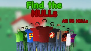 Roblox Find the NULLs all 52 NULLs