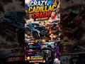 CRAZY Cadillac Crash in BeamNG! 😱🔥 #shorts #gaming