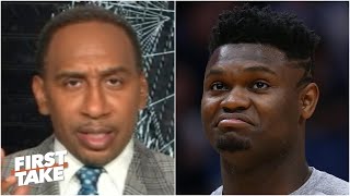 Stephen A. thinks the Pelicans are pampering Zion Williamson | First Take