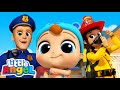 If i were a fireman or a policeman   little angel job and career songs  nursery rhymes for kids