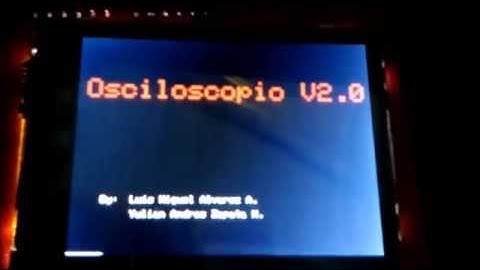 Osciloscopio con Arduino