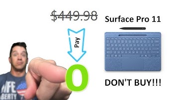Surface Pro 11 $450 for a keyboard and stylus??? What are they thinking!!! Watch BEFORE you BUY