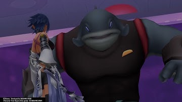 KHBBSFM Captain Gantu (Aqua/No Damage) (Level 1 Critical Mode w/Restrictions)