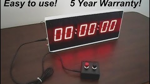 CK-350 LED Large Count Up Timer : Electronics USA