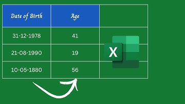 How To Calculate Age in Excel From Birthday (The Easy Way)