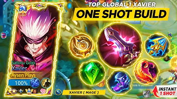 XAVIER USER MUST TRY THIS BUILD AUTO WINSTREAK 20 IN SOLO RANKED 😱 | XAVIER BEST BUILD 2023 | MLBB