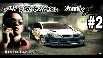 Need for Speed Most Wanted 2005 Gameplay Walkthrough Part 2 - BLACKLIST #15 SONNY