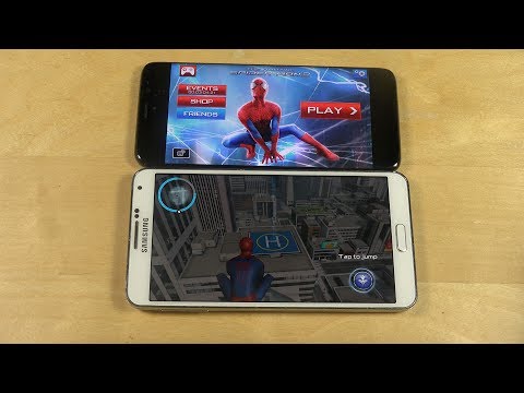 The Amazing Spider Man 2 Samsung Galaxy S8 vs. Samsung Galaxy Note 3 Gameplay Review!
