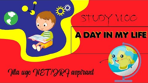 A day in my life ll nta ugc net aspirant ll study vlog