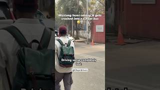 Mustang Chapri driver #roadsafety #roadragecase #mumbairoads #mustang