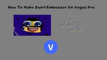 How To Make Swirl Embosser On Vegas Pro