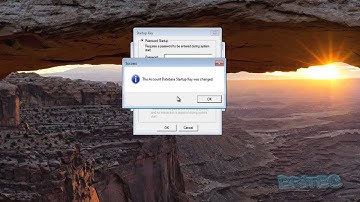 How to remove syskey encryption password