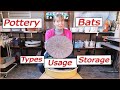 How To Use Bats on a Pottery Wheel | Types - Usage - Storage